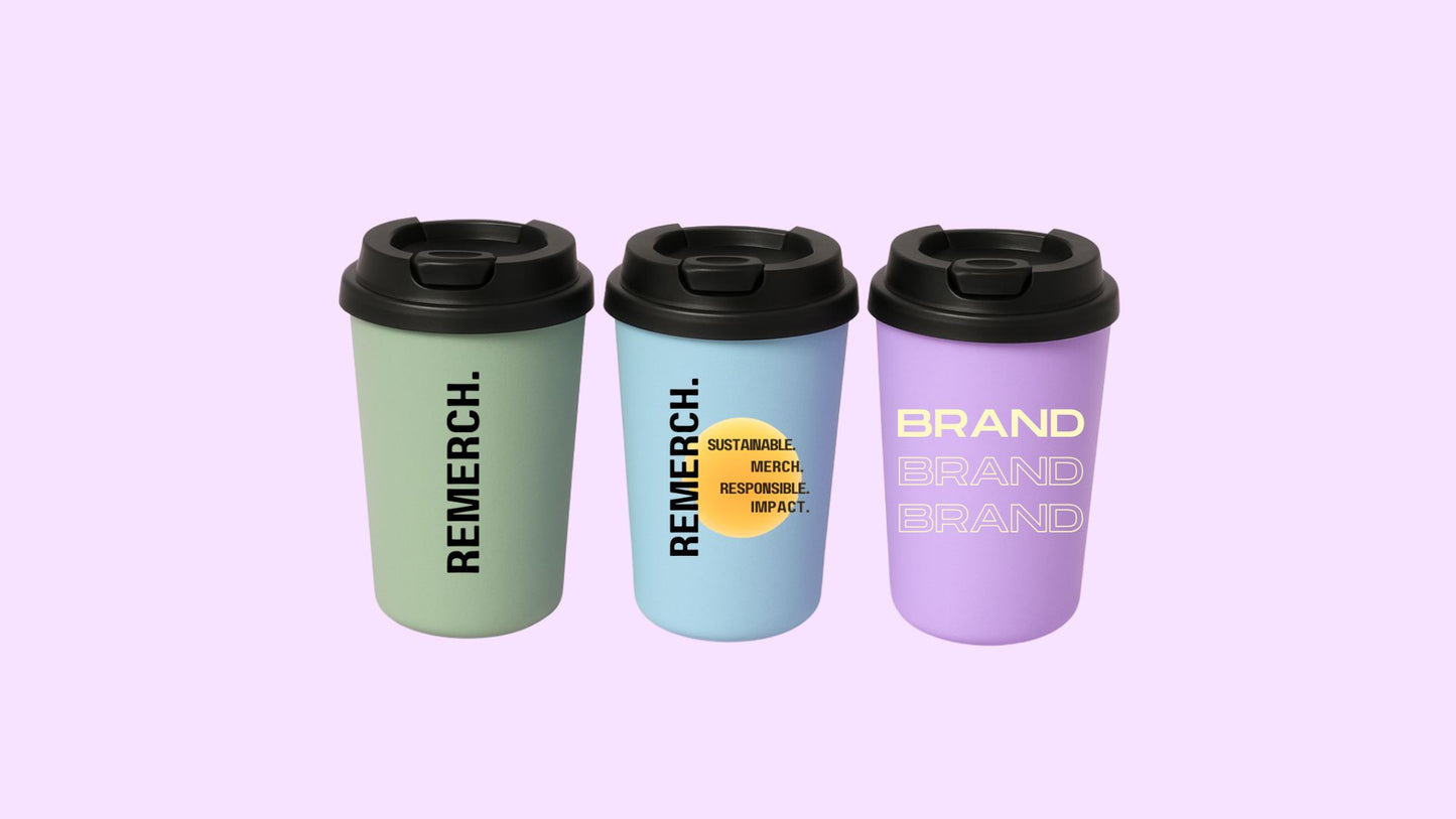 Custom Branded Aluminium Coffee Cups