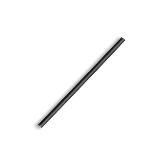 4.5mm Black Cocktail Straw